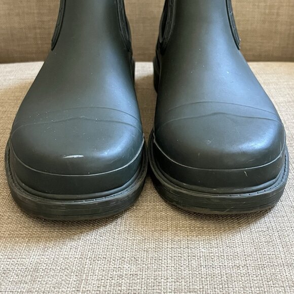 Hunter Chelsea Short Rain Boots Women's Size 8 Dark Hunter Green - Picture 4 of 13
